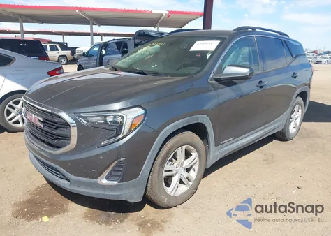 2018 GMC Terrain Sle from USA, damaged, VIN 3GKALMEV7JL142281